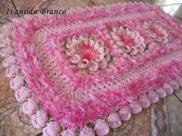 Tapete requinte rosa